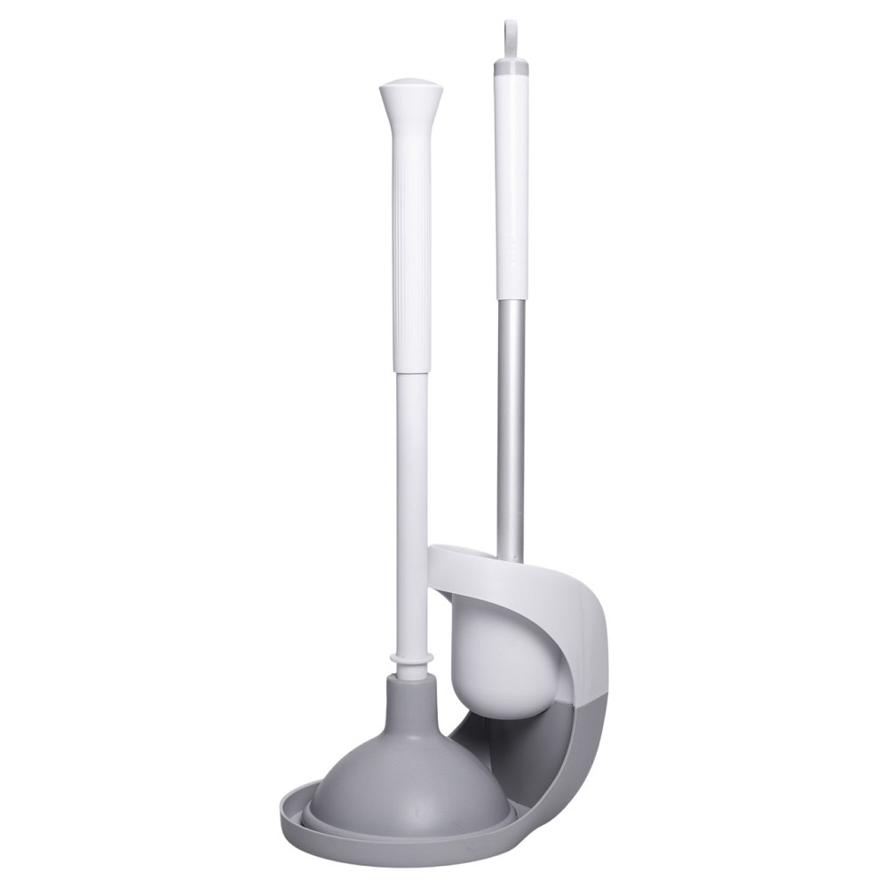 Household Набір для чищення унітазу: йоржик для чищення туалету з підставкою та вантузом 50 (см Коломия - фото 7