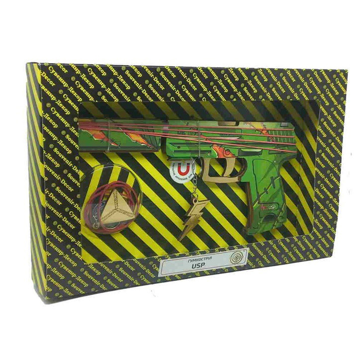 Собранная модель Резинострел BOX 