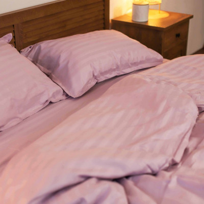 Постільна білизна Tiare 71 Сатин Страйп Кольоровий полуторний (71_Stripe_pl) Вінниця - фото 4