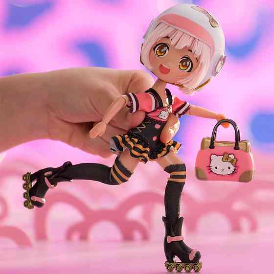 Ігровий набір 4SF Manga Dolls серії Hello Kitty – Золота Ролер Діва Днепр