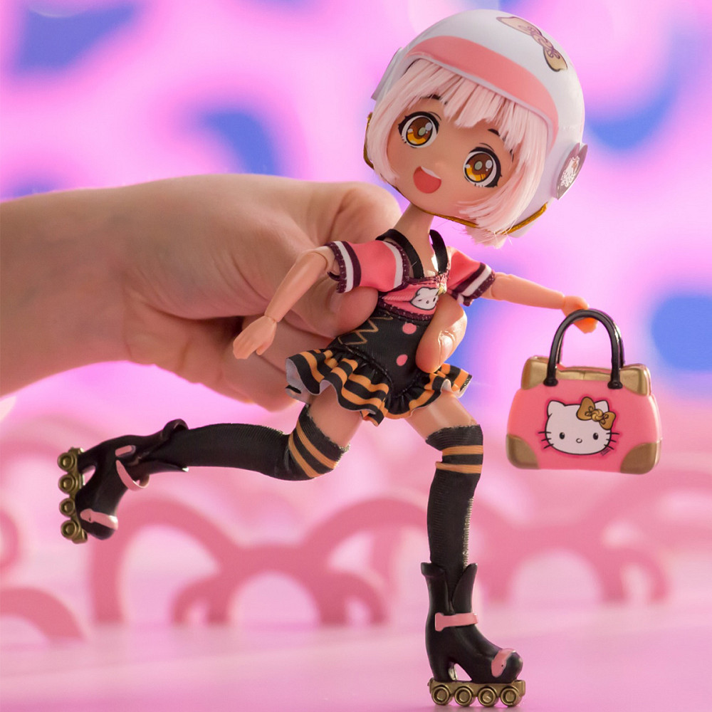 Ігровий набір 4SF Manga Dolls серії Hello Kitty – Золота Ролер Діва Днепр - изображение 5