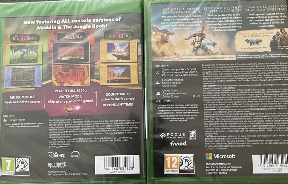 Atlas Fallen New Disney Classic Games Collection – Xbox One / Series X Харків - фото 3