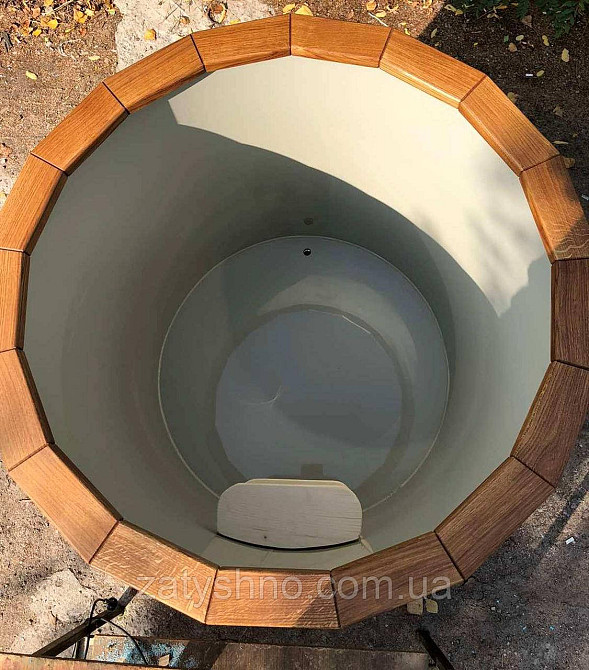 Кругла купіль із поліпропеленовою вставкою діаметром 100 Київ - фото 5