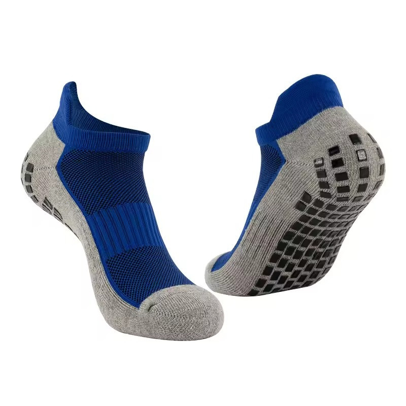 Шкарпетки короткі з антиковзаючим покриттям на підошві CZST-322 темно-синій, розмір M Кам'янець-Подільський - фото 1