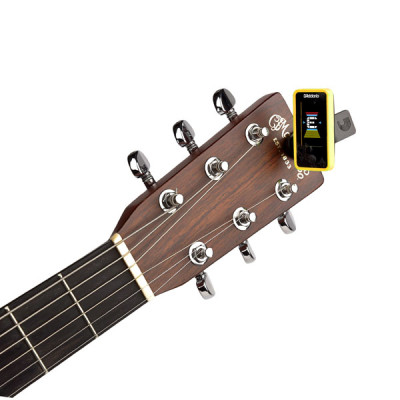 Тюнер для музичних інструментів D&apos;Addario Eclipse Tuner Yellow (PW-CT-17YL) Вінниця - фото 2
