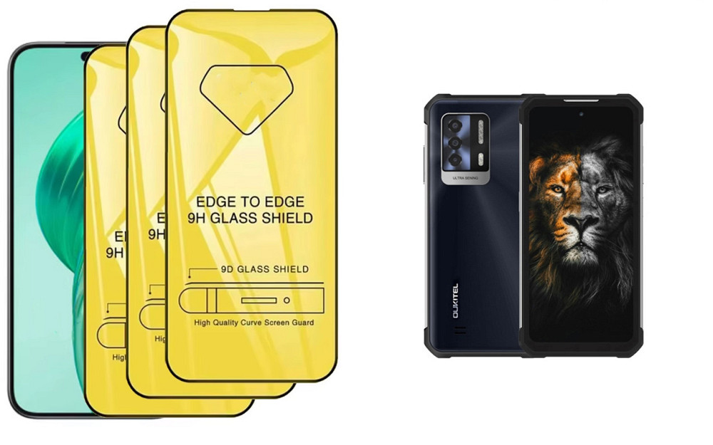 Захисне скло DefenzoGlass для Oukitel WP17 – подвійна міцність Київ - фото 3