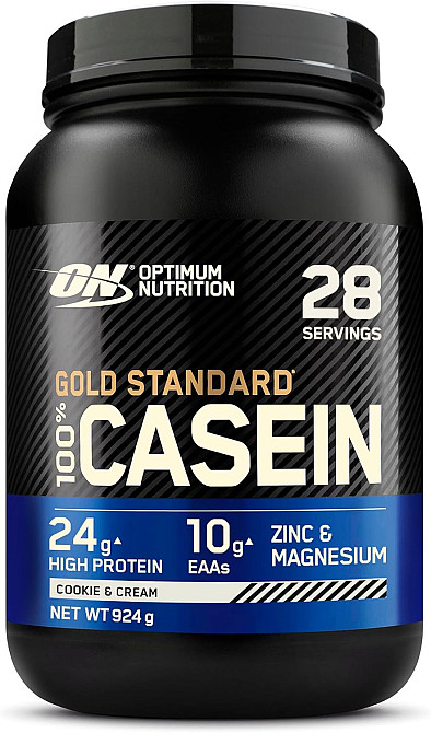 Протеин Optimum Nutrition 100% Gold Standard Casein 924 г, Cookie cream Луцк - изображение 1