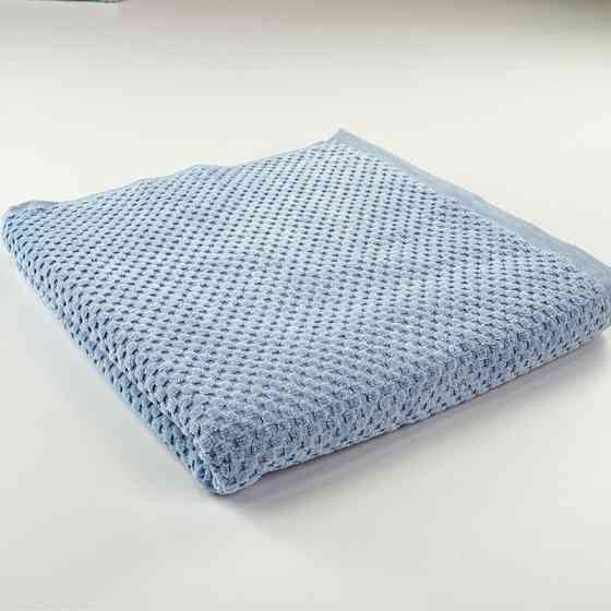 Набор махровых полотенец однотонных 2шт 50x90см, 70x140см Damask Премиум качества Жаккардовое с велю Сумы