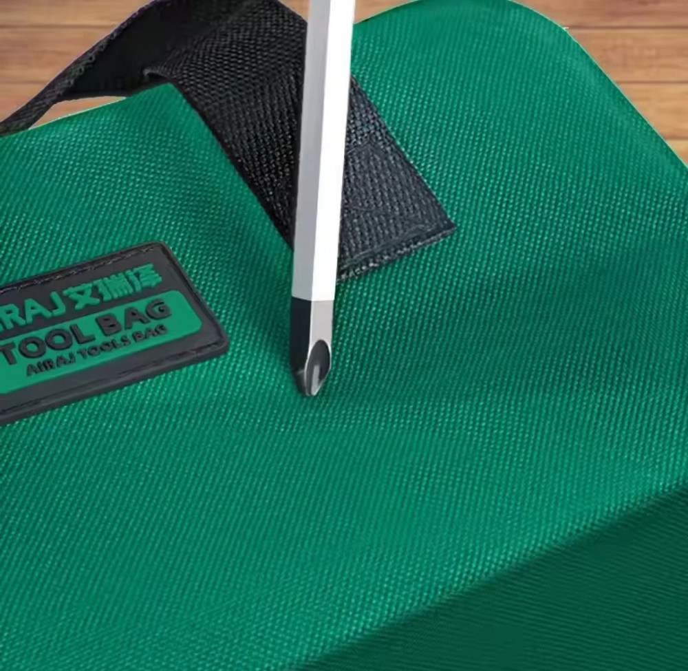 Сумка для инструментов AIRAJ 24 на 14 на 14 см черно-зеленая Киев - изображение 4