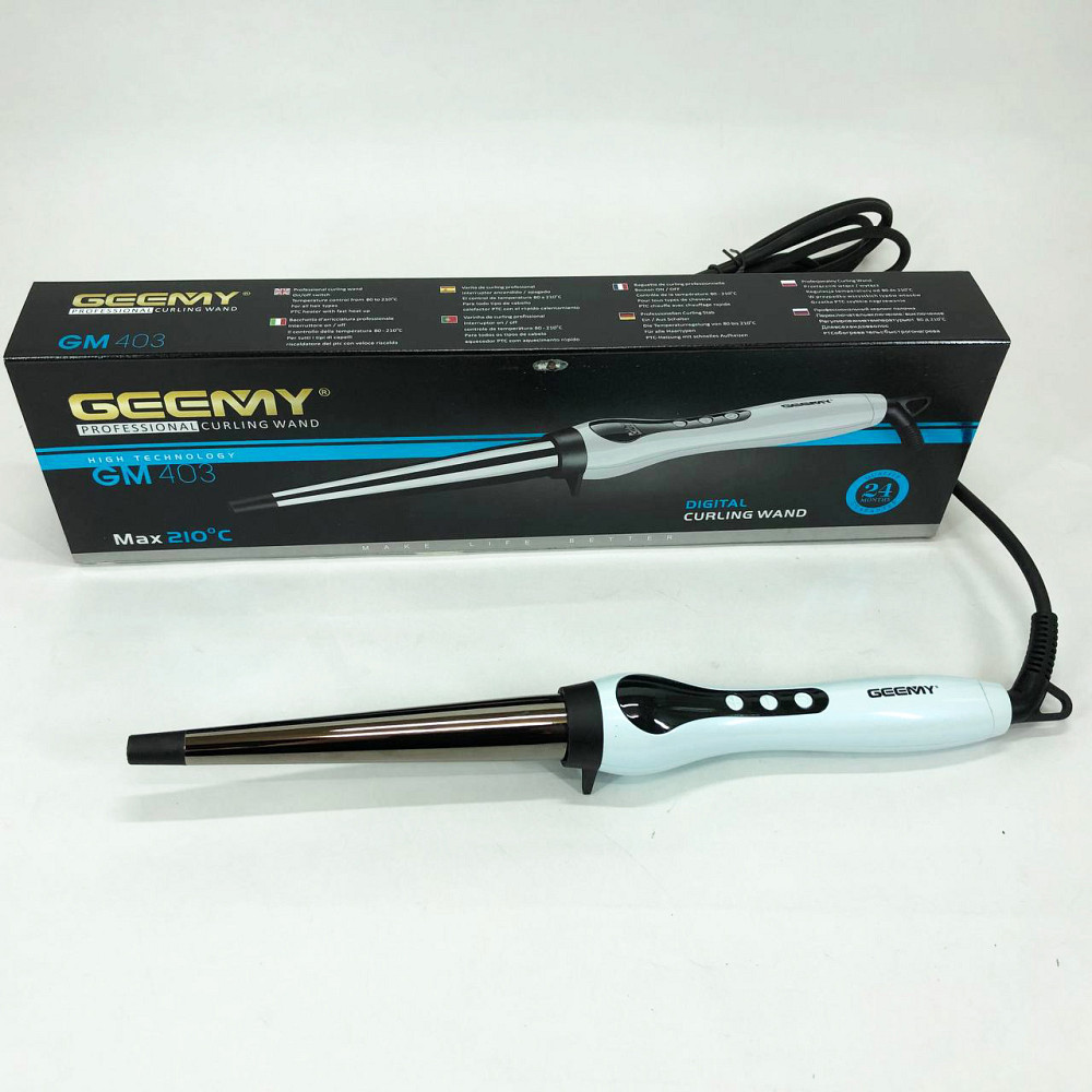 Щипцы для создания объема волос Gemei GM-403, Плойка для объемной укладки волос Плойка обьема OB-40 Львов - изображение 11