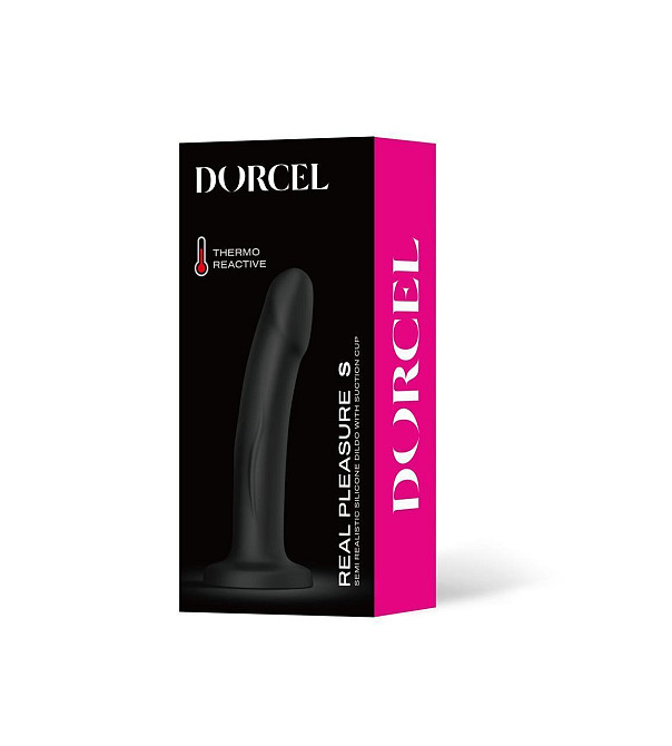 Фалоімітатор Dorcel Real Pleasure S Black Sex Aura Київ - фото 7