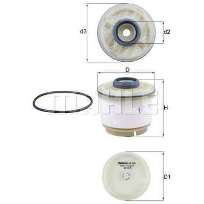 Фильтр топливный Mahle KX268DECO Винница