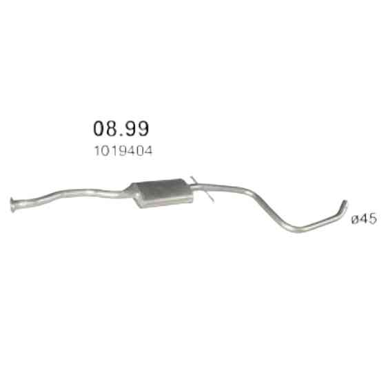 Резонатор Ескорт 1.4-1.6 Мукачево