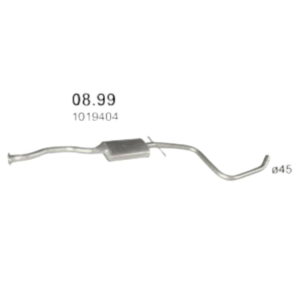 Резонатор Ескорт 1.4-1.6 Мукачево - фото 1