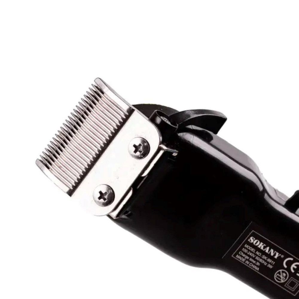 Машинка для стрижки Sokany SK-9911 професійна 4 насадки Київ - фото 5