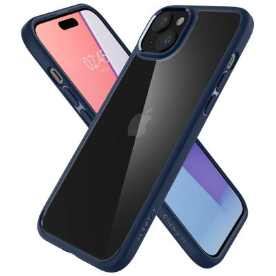 Чохол до мобільного телефона Spigen Apple iPhone 15 Ultra Hybrid Navy Blue (ACS06801) Вінниця - фото 3