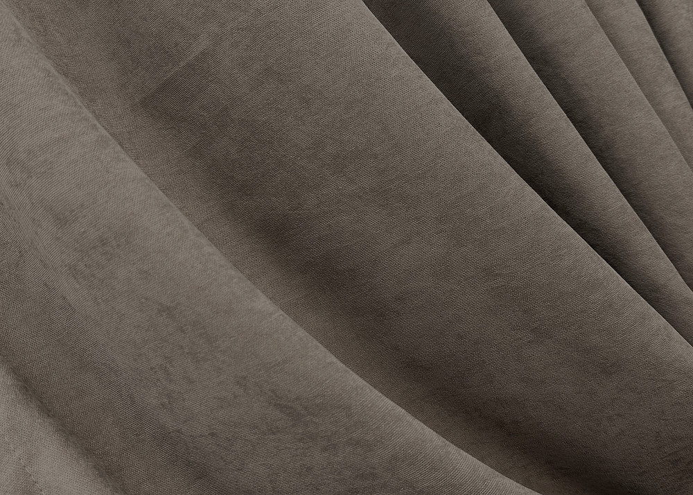 Комплект готовых штор VR-Textil Микровелюр Petek YL № 1707ш Какао 150х295 см 2 шт (33-0606) Киев - изображение 6