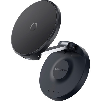 Універсальний автотримач Baseus MagPro Magnetic Foldable Phone Mount Cluster Black (B10564101121-00) Вінниця - фото 1