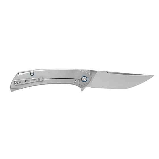 Ніж складаний туристичний SRM Asika, (9.9 см) 154CM / Titanium сірий Київ