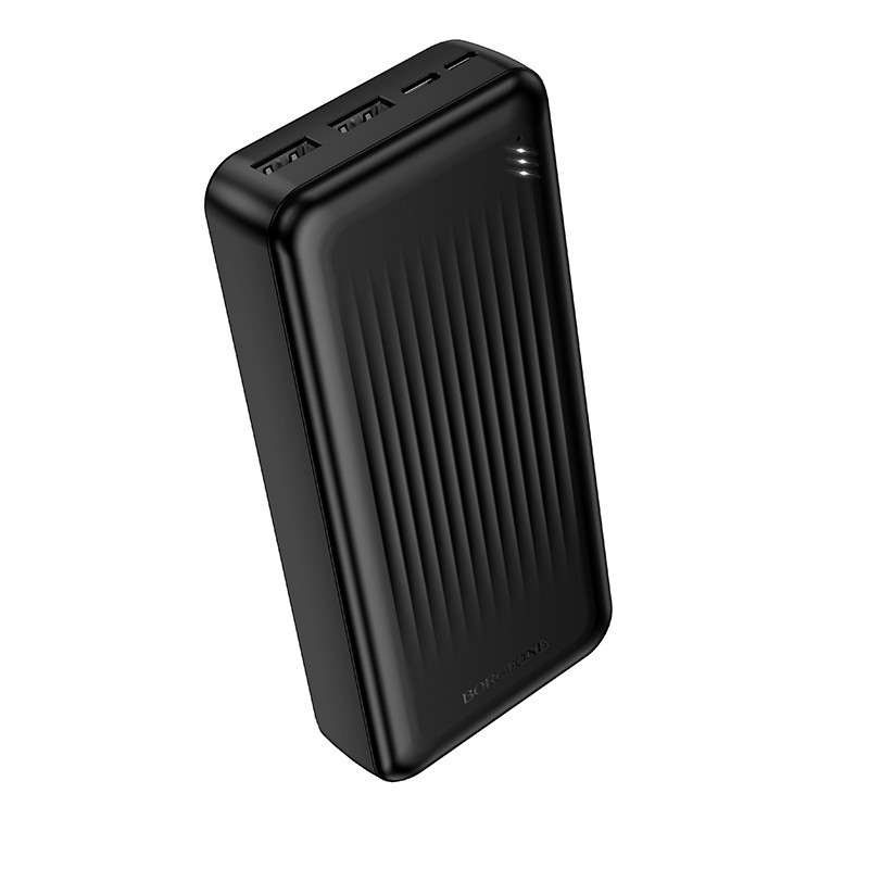 Зовнішній акумулятор BOROFONE BJ78A Clever power bank(20000mAh) Black Київ - фото 1