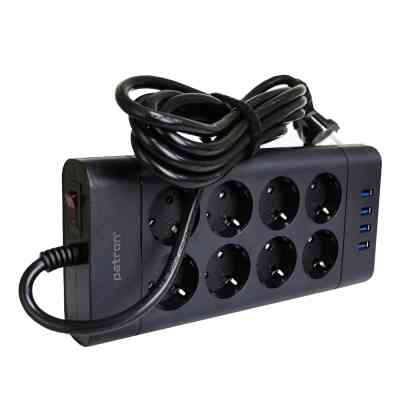 Сетевой фильтр питания Patron SP-1683-USB (EXT-PN-SP-1683-USB) Винница