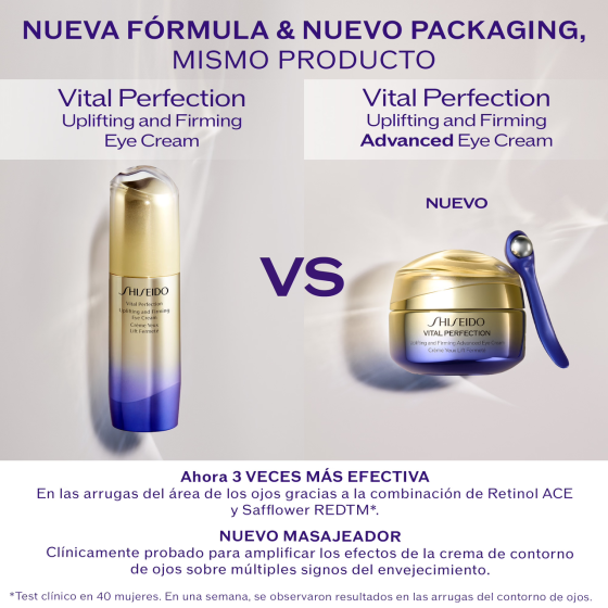 Крем для шкіри навколо очей Shiseido Vital Perfection Eye Cream 15ml Слов'янськ