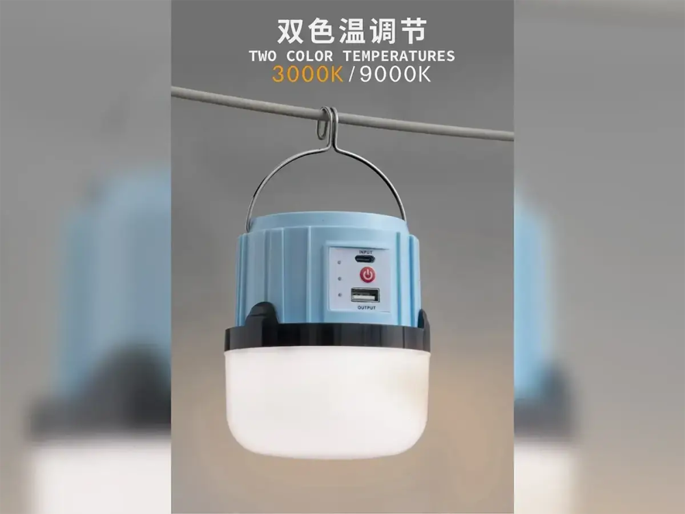 Світлодіодна лампа BL-S18 для кемпінгу, аварійного освітлення та подорожей, Powerbank, USB, сонячна Одеса - фото 3