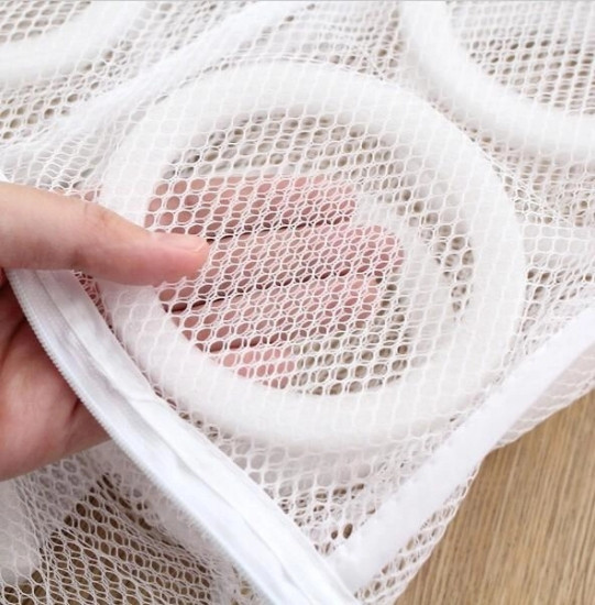 Мешок - Чехол для стирки и хранения обуви 28*24.5*8 см Белый Винница - изображение 4