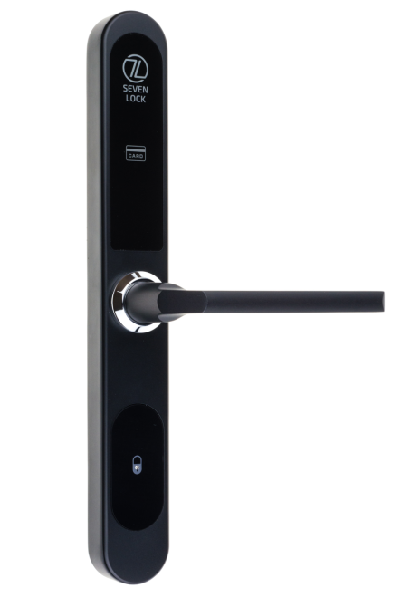 Электронный RFID замок для офисов SEVEN LOCK SL-7737S black ID EM Киев - изображение 9