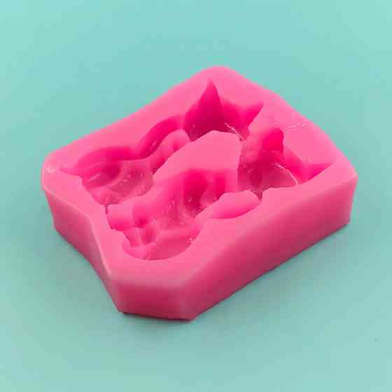 Молд Кот 58 на 50 мм розовый Киев