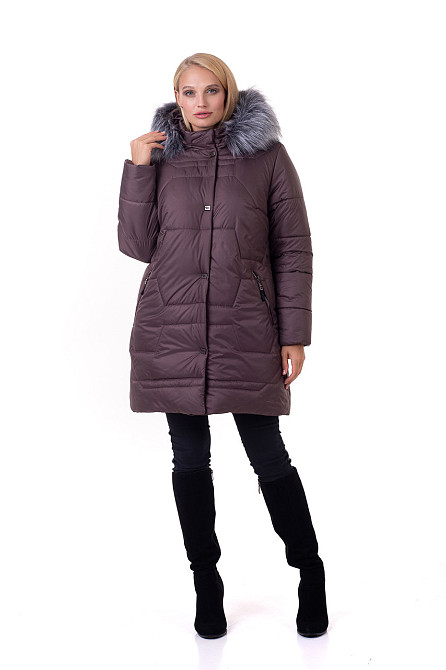 Женский зимний пуховик от украинского производителя. 48-66р Киев - изображение 5