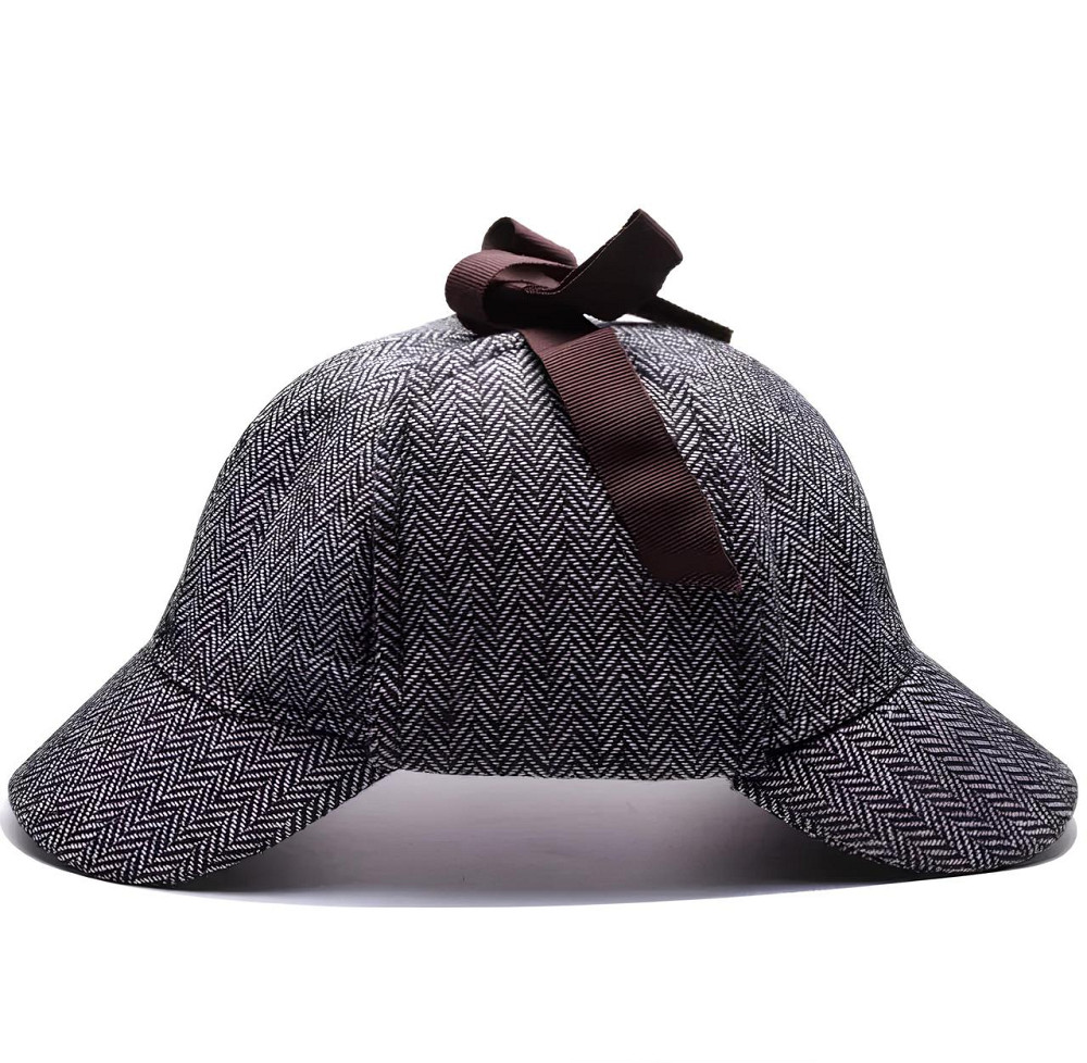 Кепка Шапелье шапка Шерлока Холмса RESTEQ, шляпа охотника за оленями на размер головы 55см Киев - изображение 2