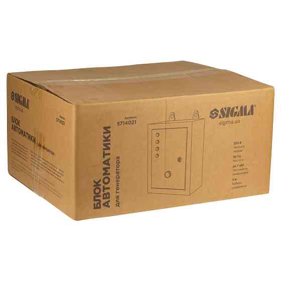 Sigma Блок автоматики 220В для инверторных генераторов до 7кВт SIGMA (5714021) Коломия