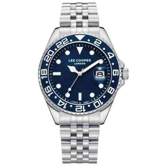 Годинник чоловічий наручний водонепроникний Lee Cooper Daytona (Синій) Вінниця