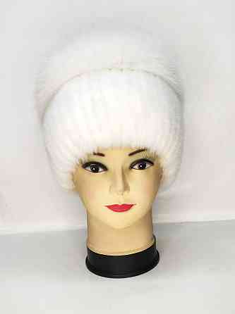 Шапка хутряна жіноча кубанка Rex Анжеліка Білий Харків