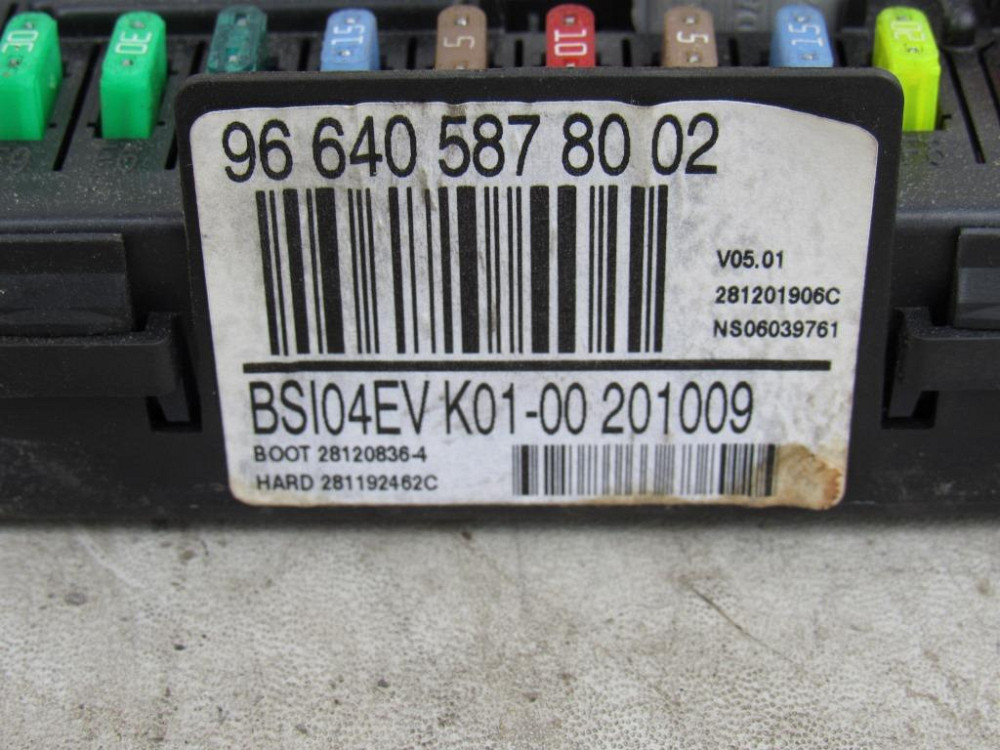 Блок керування двигуном Citroen Berlingo 1.6 hdi 2008-2015 (0281013872) Ковель - фото 6