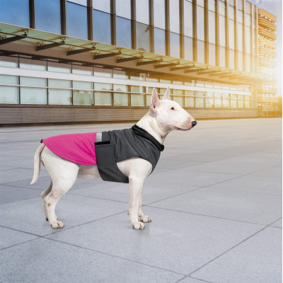 Попона для тварин Pet Fashion ROY XL малиново-сіра (4823082432929) Вінниця - фото 7