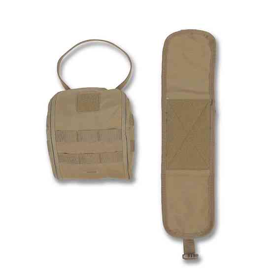 Подсумок-аптечка (быстрый сброс) Kiborg GU Cordura Coyote. Отрывной аптечный подсумок на пояс Киев