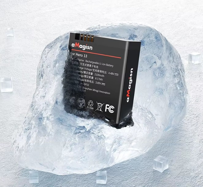 Акумулятор GoPro 13 2100мАгод термостійкий aMagisn AP25 Київ - фото 2