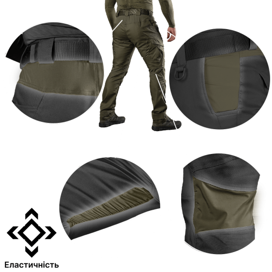 Тактичні штани Спартанець Canvas (Оливкові) розмір 3XL Вінниця