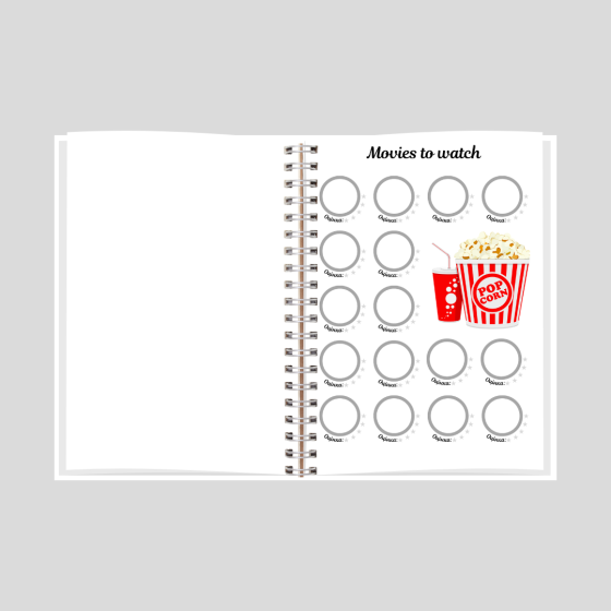 Щоденник фільмів і серіалів А5 Дніпро