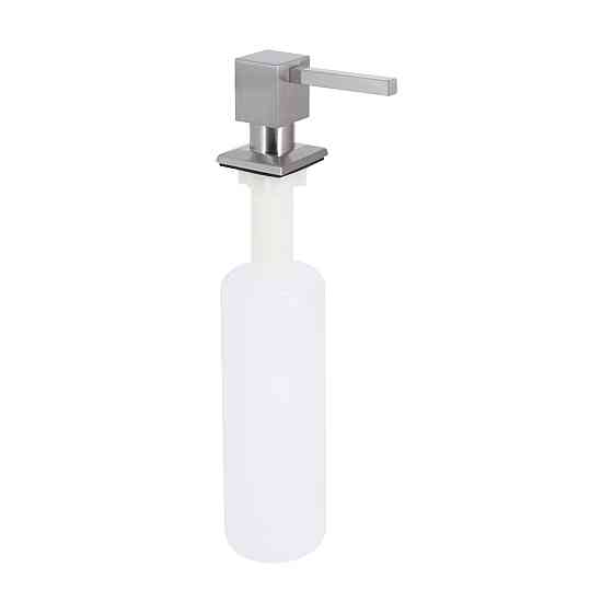 Дозатор для моющего средства Lidz LK117 квадратный Brushed Steel (LDLK117BRU46399) Киев