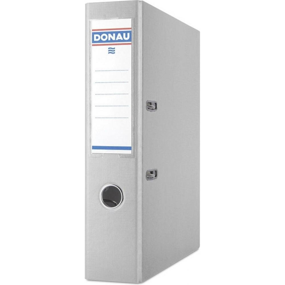 Папка - регистратор Donau A4, 2 rings, ширина70, MASTER gray (3970001M-13) Винница - изображение 2