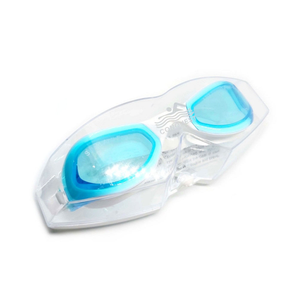 Окуляри для плавання CONQUEST BL-6900 Вишневе - фото 4