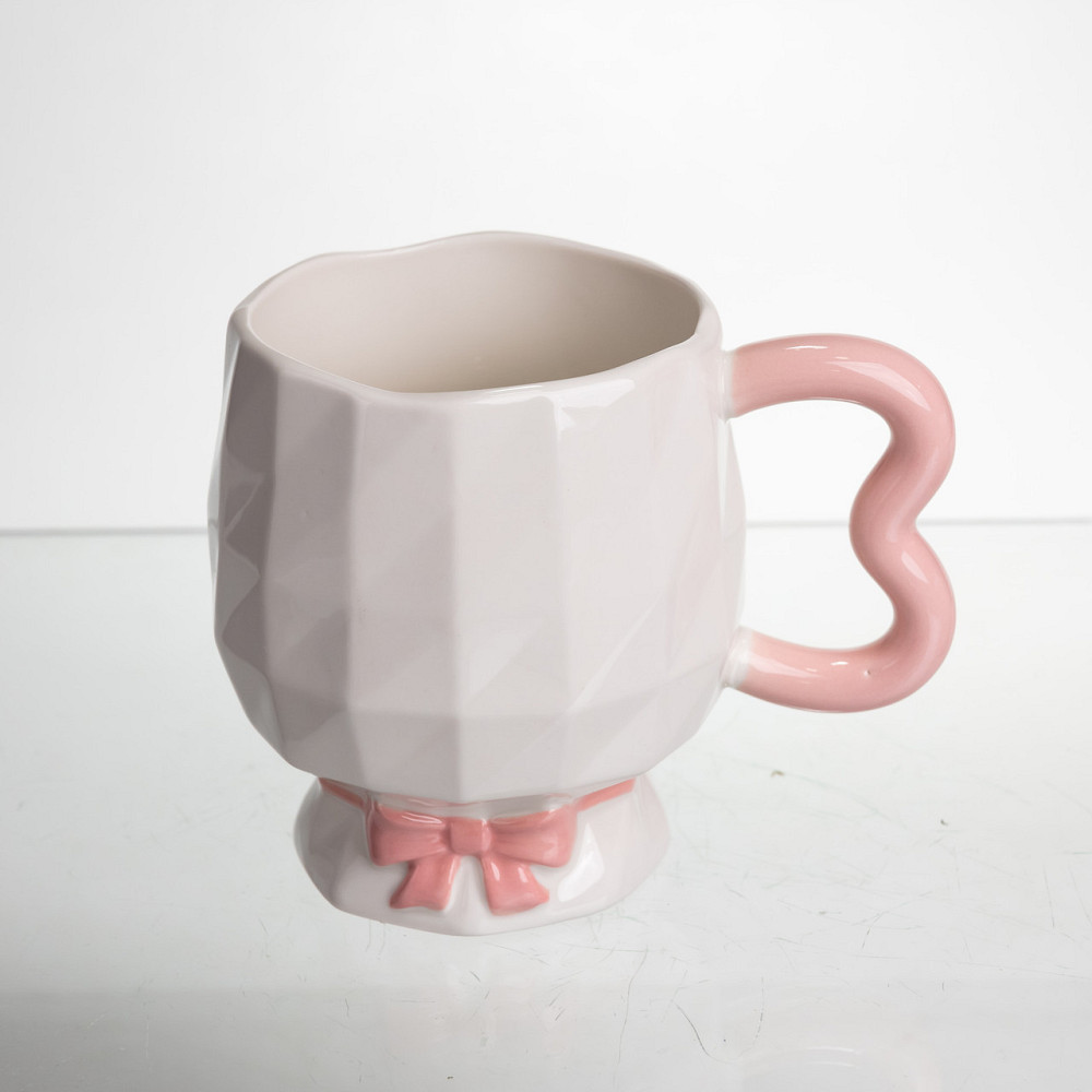 Yiwu Чашка порцелянова на ніжці 400 (мл) оригінальна кружка на подарунок чашка для чаю та кави Коломия - фото 3