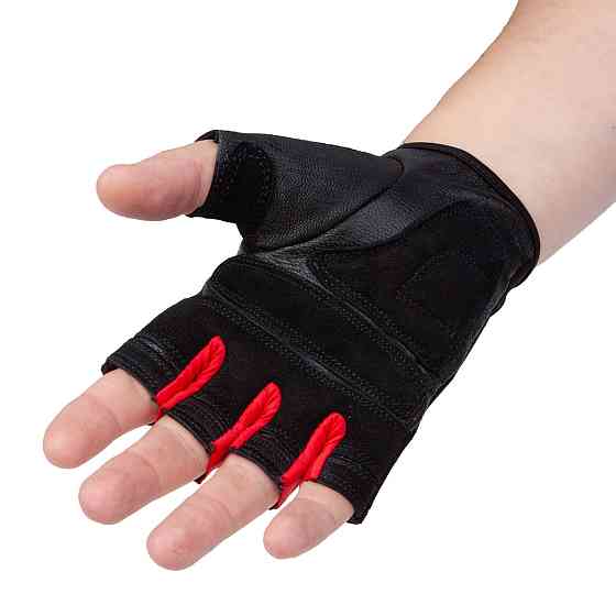 Рукавички для фітнесу PowerPlay 2222 Чорні L Луцьк