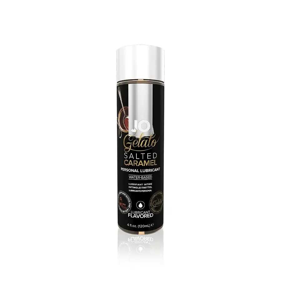 Змазка на водній основі System JO GELATO Salted Caramel (120 мл) без цукру, парабенів та гліколю Львів - фото 1