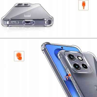 Чехол для мобильного телефона BeCover Anti-Shock Motorola Edge 50 Neo Clear (713150) Винница