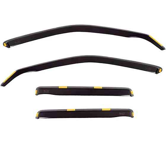 Дефлекторы окон (ветровики) Hyundai Getz 2002-2011, 4шт, Heko, вставные Винница