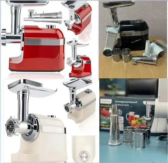 Мясорубка Rainberg RB-2270 3800Вт с реверсом и насадками для шинковки и колбас Коломия - фото 1